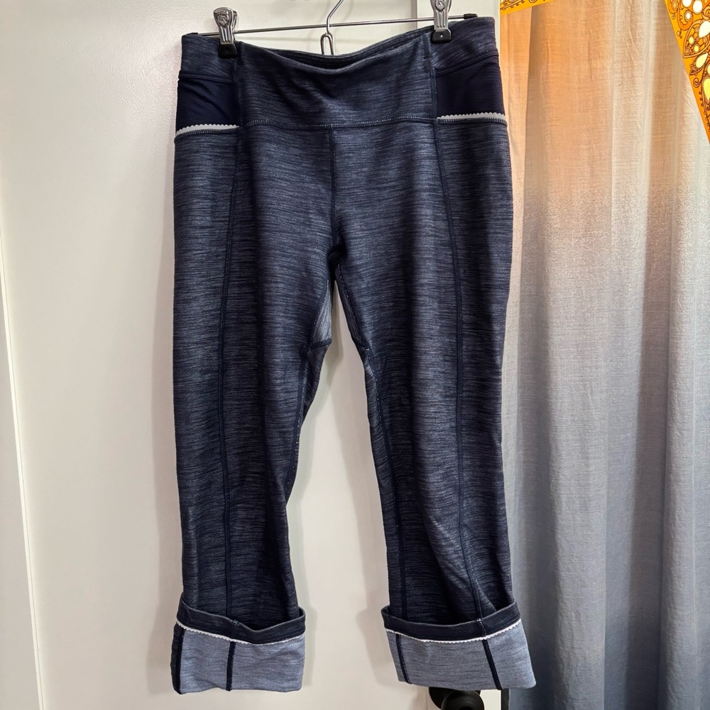 ❌DONATED❌Lululemon Ride On Navy Crop Pant